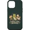 Thrift Store Findin Custodia per iPhone 12 Pro Max Divertente opossum di topo rana con amici della parsimonia