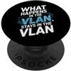 Switch Administrator Designs VLAN Internet per specialisti di rete divertente PopSockets PopGrip Adesivo