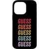Guess Apparel Custodia per iPhone 14 Pro Max Indovina