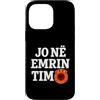 Kosovo UÇK Protest Designs Custodia per iPhone 14 Pro Max Jo Në Emrin Tim UÇK Protesta albanese del Kosovo