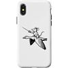 Scherma Accessori Fencer Regali Custodia per iPhone X/XS Scherma Gioco Anatra con topolino sportiva scherma