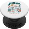 Disegni per feste estive in spiaggia Completo Benidorm 2026 Benidorm 2026 PopSockets PopGrip Adesivo