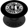 Disc Golf Gifts & Accessories For Men An Ufficiale Disco Ricerca Team Logo Frisbee Golf Divertente Disco Golf PopSockets PopGrip Adesivo