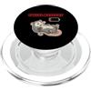 Tired Possum Introvert Humor Batteria sociale Basso Opossum Divertente Inverso Antisociale Opossum PopSockets PopGrip per MagSafe