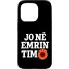 Kosovo UÇK Protest Designs Custodia per iPhone 15 Pro Jo Në Emrin Tim UÇK Protesta albanese del Kosovo