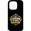 Catholic Saint Prayer Devotion Custodia per iPhone 15 Pro Santa Caterina da Siena Preghiera Cattolica Devozione