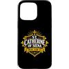 Catholic Saint Prayer Devotion Custodia per iPhone 15 Pro Max Santa Caterina da Siena Preghiera Cattolica Devozione