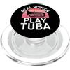 Tuba Player Gifts Le donne reali giocano a Tuba PopSockets PopGrip per MagSafe