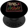 Christmas Santa Funny Xmas Family Outfit Natale stasera cavalchiamo vintage tre saggi uomini PopSockets PopGrip Adesivo