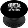 Regalo per atleta con kettlebell in ferr Hardstyle Or Nothing con kettlebell pesante Swing PopSockets PopGrip Adesivo
