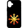 Occultist Magic Punk Chaos Custodia per iPhone 16 Plus Stella a otto punte caos occulto punk anarchico esoterico