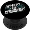 Network Engineer Designs Ingegneria di rete divertente Cybersecurity WiFi PopSockets PopGrip Adesivo