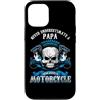 Biker Dude Gifts NYC Custodia per iPhone 12/12 Pro Papa Biker Who Rides A Moto Papà Marito Nonno