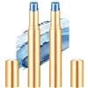YTXZRRO 3 bastoncini per ombretti sfumati, matita per occhi in crema luccicante metallica, penna per ombretti impermeabile a lunga durata, pastello per trucco sfumabile (2 pezzi blu uva)