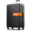 Travely Valigia grande 87 cm XL - volume interno 150 L - valigie da viaggio, Valigie e trolley, valigie da viaggio con rotelle