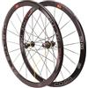 DHNCBGFZ Set Di Ruote Bici Strada 700C Cerchio In Alluminio Profondità 40 Mm/50 Mm Freni A V Ruote Anteriori E Posteriori A Sgancio Rapido Adatte A Cassette Da 8-11 Velocità