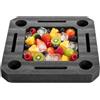 Generic Vassoio da portata portatile con portabicchieri galleggiante | Porta bevande galleggiante per piscina per vasca idromassaggio, spiaggia, piscina, adulti, frutta, vasca da bagno, feste
