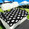Myfsucce Coprisedili universali per carrello da golf, 2 passeggeri, 130 x | Coperta in poliestere, facile da installare, traspirante, lavabile, per auto da golf