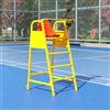Dexinhdh Sedia per Arbitro di Tennis con Seduta in plastica | Portata 660 libbre (circa 300 kg), adatta anche come sedia per bagnini da esterno(Red,B)