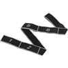 XIGACGEH Fascia elastica per fitness, fascia di resistenza per balletto | Fascia elastica per esercizi con 8 anelli per fitness, pilates, balletto, danza, ginnastica, allenamento sportivo