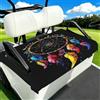 Myfsucce Coprisedili universali per carrello da golf, 2 passeggeri | Coperta in poliestere, facile da installare, traspirante, lavabile, per auto da golf