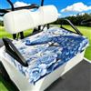 Myfsucce Coprisedili universali per carrello da golf, 2 passeggeri, 130 x | Coperta in poliestere, facile da installare, traspirante, lavabile, per auto da golf