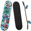 Best Sporting - Skateboard Graphic, ABEC 3, carico massimo 100 kg