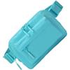 Generic Borsa da cintura a tracolla, Blu acqua, riferimento alla descrizione | Marsupio impermeabile per vacanze, viaggi all'aperto, corsa, escursionismo, palestra, parco, esercizi, pendolarismo