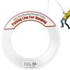 Whnbuij Filo di nylon trasparente per decorazioni galleggianti invisibili, 1,8 m | Corda da pesca monofilamento per ghirlanda di palloncini, casa, appartamento, fattoria, scuola, dormitorio