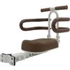 Bdneygtyr Seggiolino pieghevole per monopattino elettrico con barra di sicurezza | Seggiolino pieghevole per monopattino elettrico con sedile, regolabile 36-45 cm, braccioli e pedana per la sicurezza