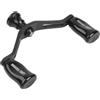 RichVibe Maniglia a doppio bilanciere per mulinello da pesca compatibile con Daiwa Salamandura e Prorex serie VLT