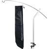 Generic Campeggio Light Stand Metallo Camping Lanterna Stand | Attrezzo per zaino in spalla, gancio per lampada da tavolo, per esterni, interni, spiaggia, picnic