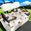 Myfsucce Coprisedili universali per carrello da golf, 2 passeggeri, 130 x | Coperta in poliestere, facile da installare, traspirante, lavabile, per auto da golf