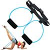 Generico Fasce Allenamento Gambe Attrezzo Allenamento Stretching Cosce con Cintura | Bande Resistenza Staccabili per Gambe Per Casa Palestra Fitness Yoga Pilates Spostamenti Quotidiani Appartamento