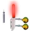 Generic Bastoncini luminosi impermeabili con clip per canna da pesca | Fish Finder Lampada Stabile Glow Stick Night Accessorio per Principianti Adulti Appassionati