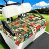Myfsucce Coprisedili universali per carrello da golf, 2 passeggeri, 130 x | Coperta in poliestere, facile da installare, traspirante, lavabile, per auto da golf