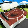 Myfsucce Coprisedili universali per carrello da golf, 2 passeggeri, 130 x | Coperta in poliestere, facile da installare, traspirante, lavabile, per auto da golf