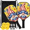 FRODOTGV Gnome Independence Day - Pagaia in grafite per pickleball | set de palas de pickleball per adulti uomini donne