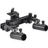 NexRen Supporto per canna da pesca in lega di alluminio, 24 mm, 28 mm | Serratura antiscivolo, adatta per aste fino a 12 m, per un montaggio versatile