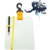 Generico Underwater , Writing Board Durable Swivel Clip & Pencil Easy-to-Use Diving | Divers Tablet, , Underwater Writing Tablet For Water Sports & Diving