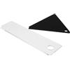 DINHEAROM 2 Pezzi Raschietto per Sciolinatura dello Snowboard in Acrilico Leggero Manico Ergonomico per Sport all Aria Aperta e Riparazione Snowboard