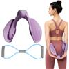Generic Glutes Muscle Inner Thigh Exerciser Resistance Band Workout | Pelvic Floor Muscle Trainer for Home Gym Office Fitness Pilates Yoga Apartment Dormitory Travel