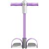 Générique Corda di resistenza Pedal Puller Cinghia Fitness Yoga con Contatore Vocale | Attrezzatura antiscivolo per addominali adatta per sportivi e anziani