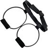 Gvblkq Fasce Allenamento Gambe Attrezzo Staccabile Workout Glutei Con Cintura Vita | Bande esercizi glutei Per Casa Palestra Fitness Yoga Pilates Spostamenti Quotidiani Appartamento