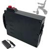 HJGHY Batteria Estraibile da 24 V per Sedia a rotelle elettrica | Batteria per sedia a rotelle o scooter elettrico per mobilità 24V (10Ah/13Ah), con maniglia e caricabatterie