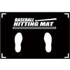 Generic Tappetino da baseball antiscivolo per battuta da baseball | Forniture all'aperto di addestramento di baseball, stuoia domestica del piatto di 90x60cm/35.43x23.62 pollici per baseball o