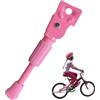 Striegro Cavalletto per bici Cavalletto per bici per bambini carino per ruota da 14'' Supporto per bicicletta per bambini Supporto posteriore per ragazze Accessori per biciclette.