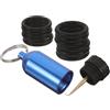 Operitacx Portachiavi per Bombola da Immersione Set O-Ring Rosso | Rame e Gomma, Design Distintivo, Leggero e Portatile, per Uscite Subacquee e Uso Sotto Acqua