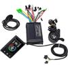 Generic E-Bike 25A 500W 750W Motore brushless a Onda sinusoidale Controller ad Alta velocità 24V 36V 48V 52V 60V Kit Display LCD a Colori Universale S866-1S