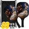 FRODOTGV Pagaia di Pickleball del carbonio della vetroresina del bambino di Natale | set de palas de pickleball per adulti uomini donne